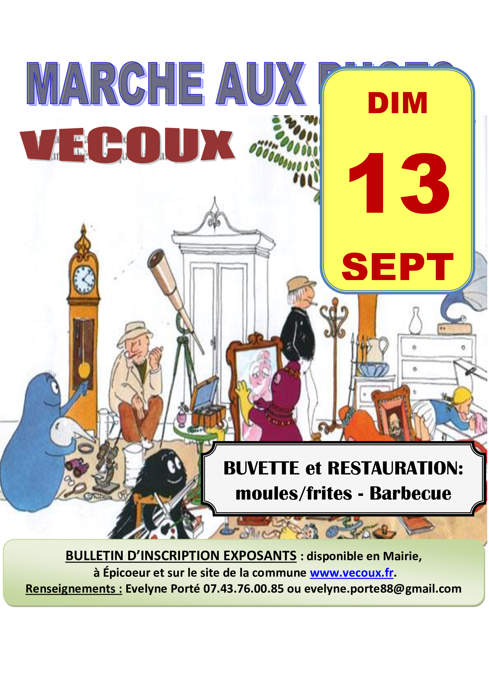 Affiche vide-grenier 2026
